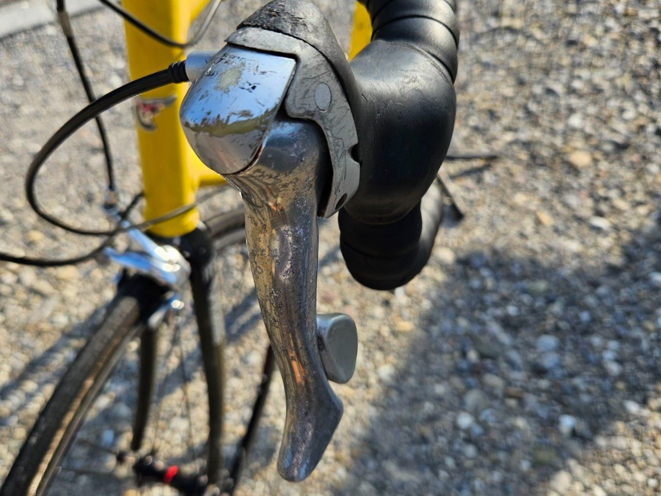 Velos: Rennvelo Concorde " Capo Mele " – Defekt aus Grüningen von 08082015 2