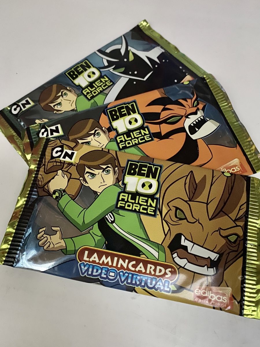 Cartoline: 6 Packs - Ben 10 Alien Force, cartoon network – Nuovo e nell'imballaggio originale da Collombey venduto da Cards07 5