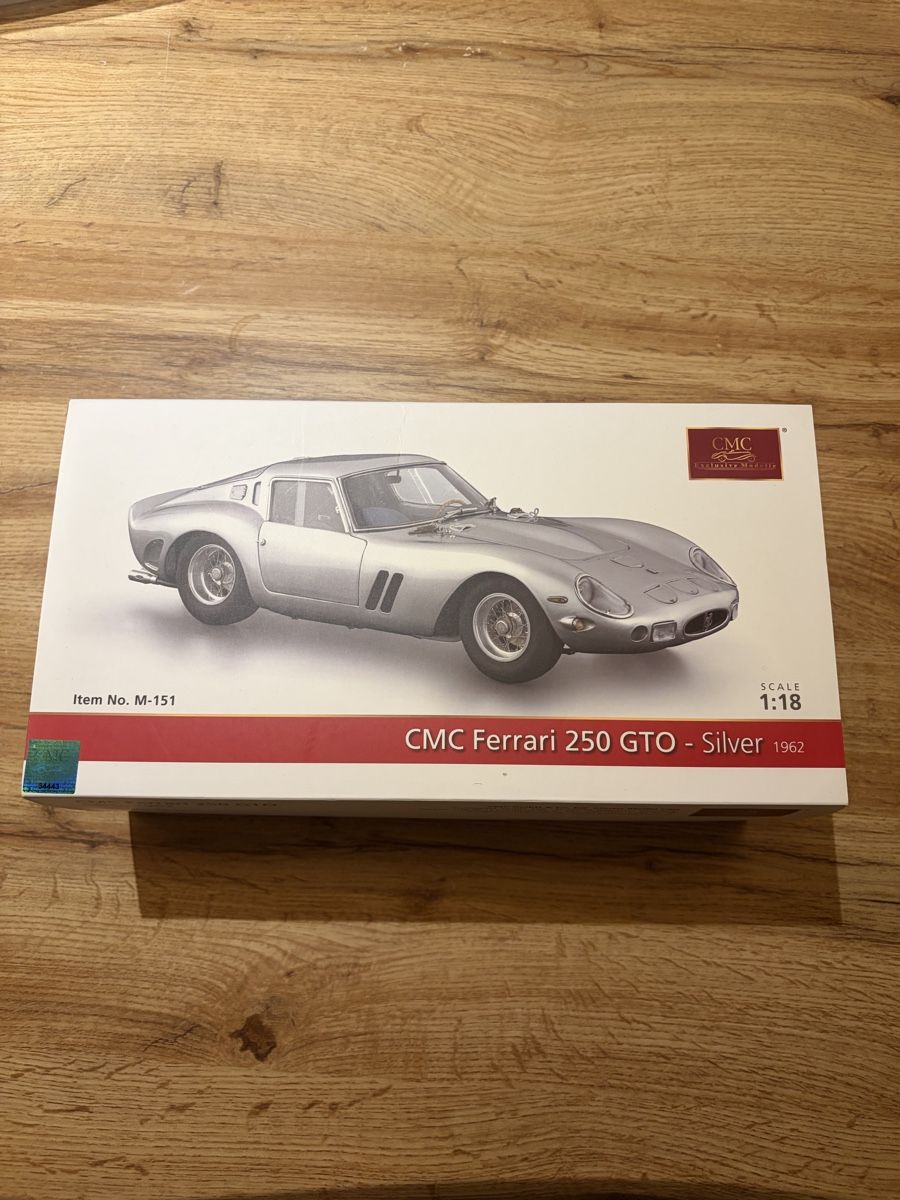 CMC Modellini d'auto: CMC Ferrari 250 GTO Silver  – Nuovo e nell'imballaggio originale da Develier venduto da tia_kj9p 3