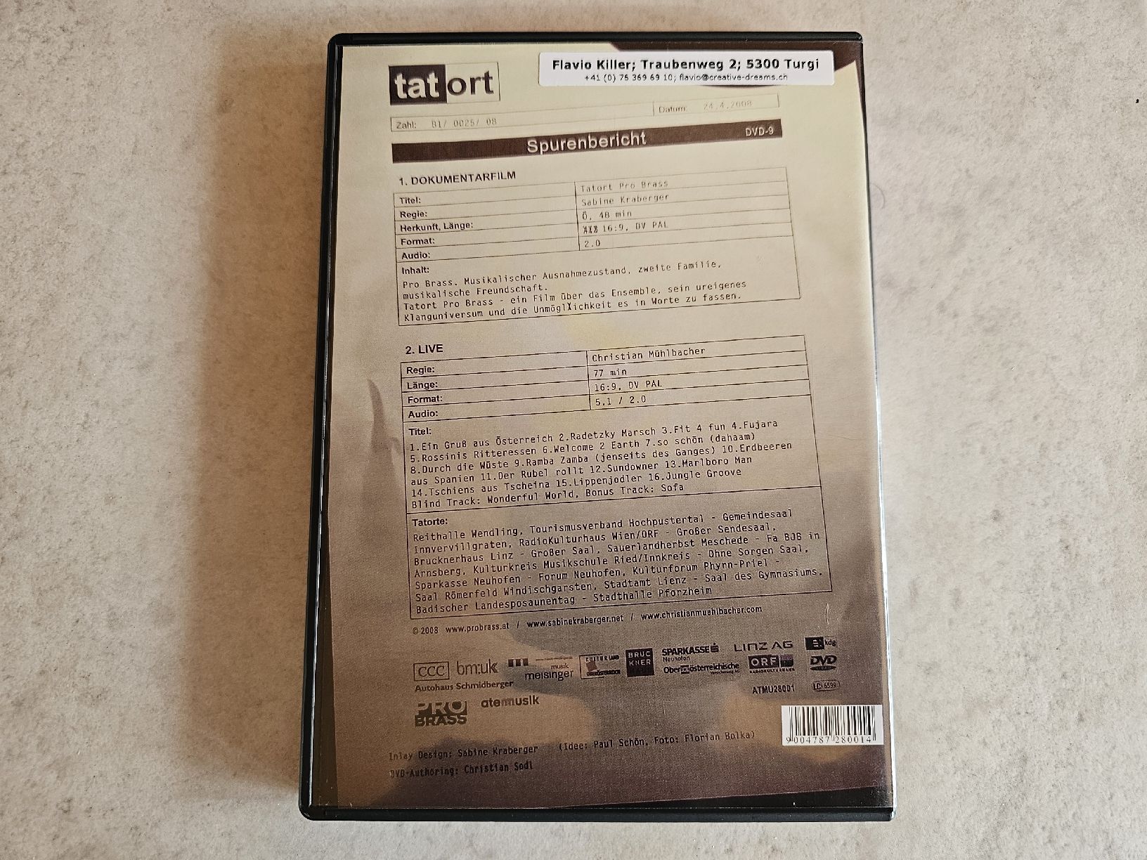 Tutti i DVDs: Tatort Pro Brass – Usato da Schneisingen venduto da backstore24 1