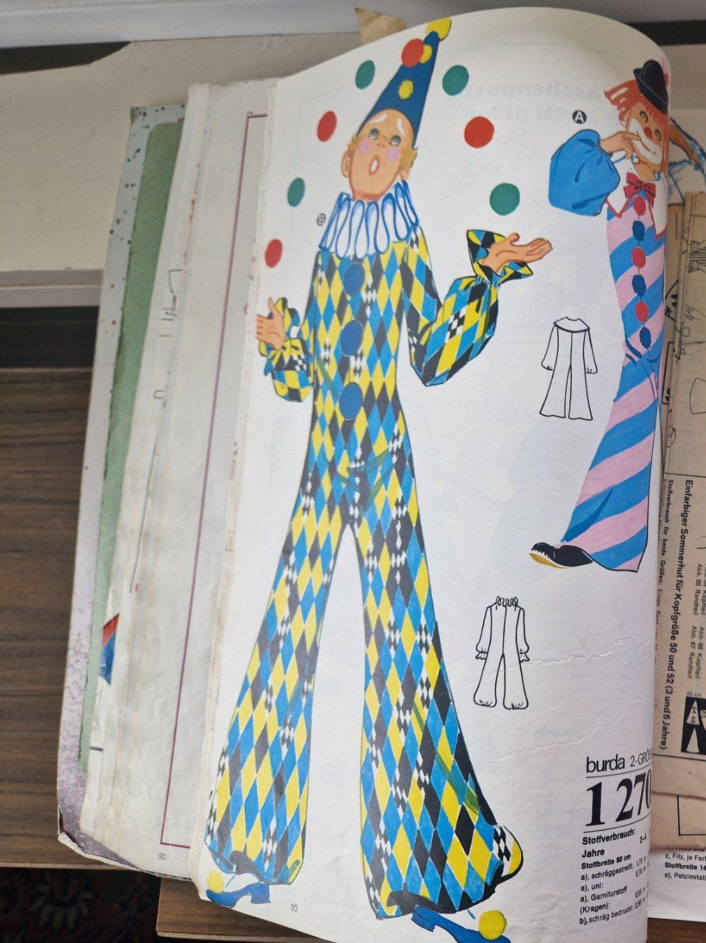 Cartamodelli: Schnittmuster Fasching 1979 Burda – Usato da Mörschwil venduto da lindaswunderkiste 4
