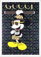Death NYC Ltd Ed Pop Art Druck " Vuitton Gucci Mickey Mouse