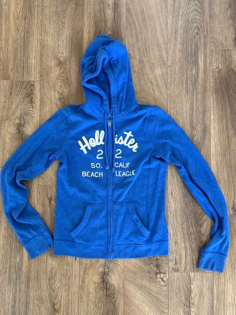 Hollister Kapuzenjacke blau