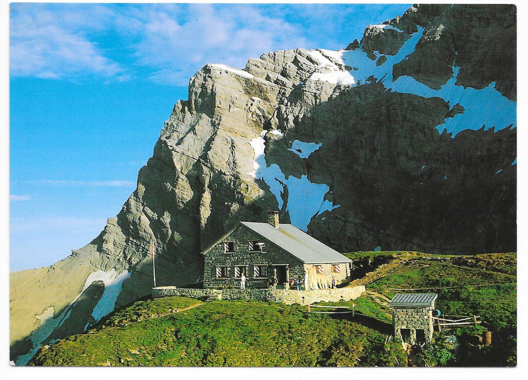 Cartoline postali: Postkarte, Cabane Rambert C.A.S. – Usato da Lausanne venduto da jag_sj6f