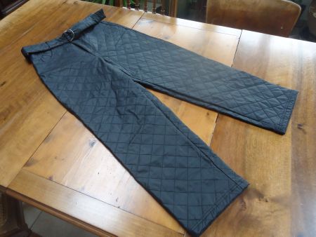 Pantalon Zara matelassé - S