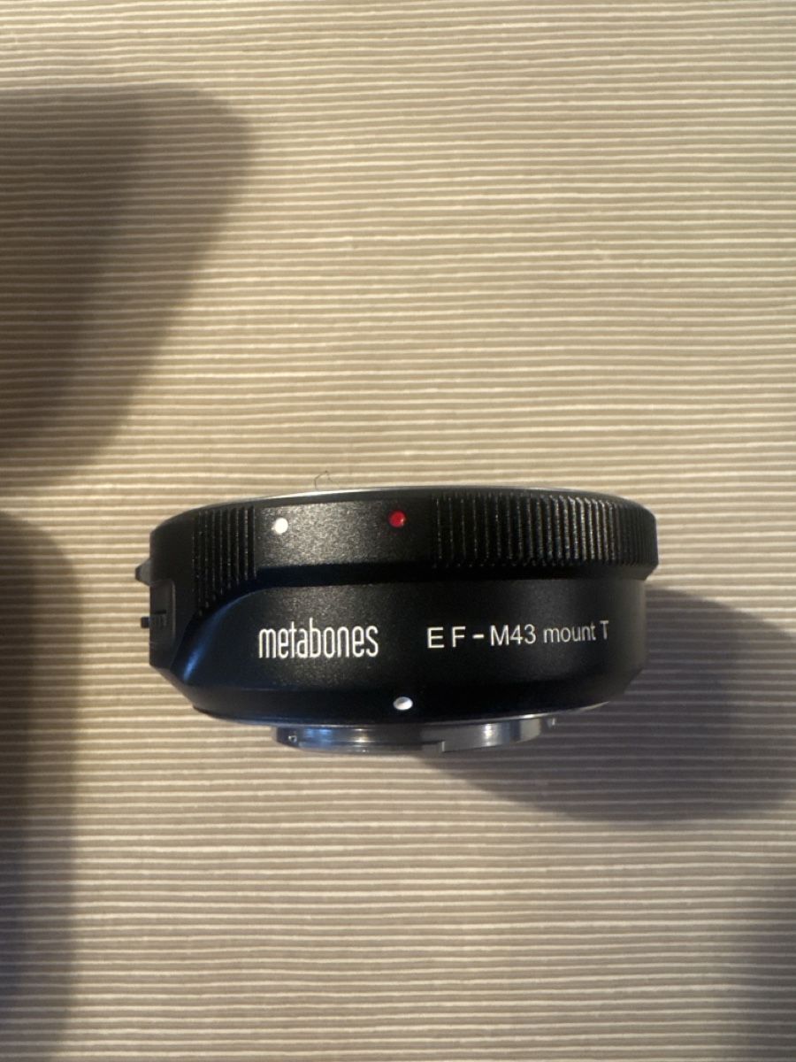 Metabones Adattatori foto: Metabones EF-M43 Mount T Adapter – Usato da Locarno venduto da eti_j6lf 3