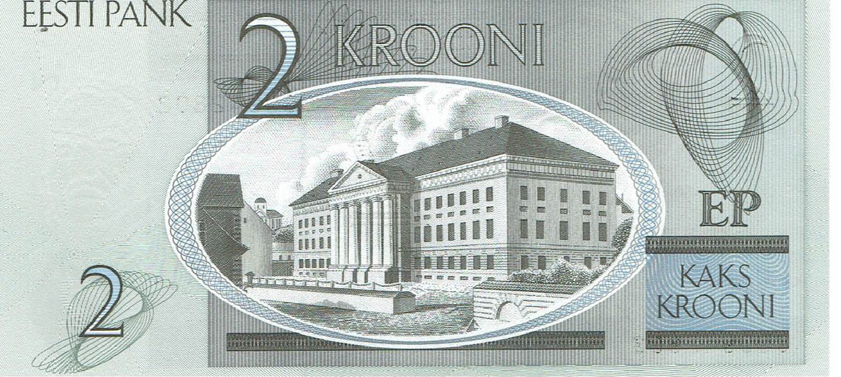 Banconote: Estonia 2 Krooni 2006 P-85a UNZ – Nuovo (secondo la descrizione) da Steffisburg venduto da ber_8htf 1