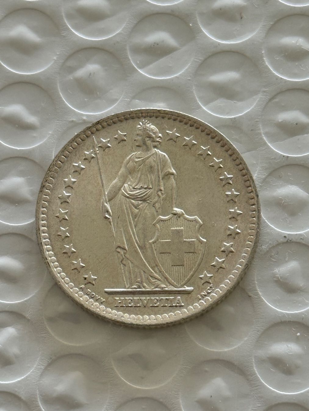 Tutti le monete: 2 Franken 1965  Unz / Stgl – Nuovo (secondo la descrizione) da Wallisellen venduto da SWISS_SILVER1 1
