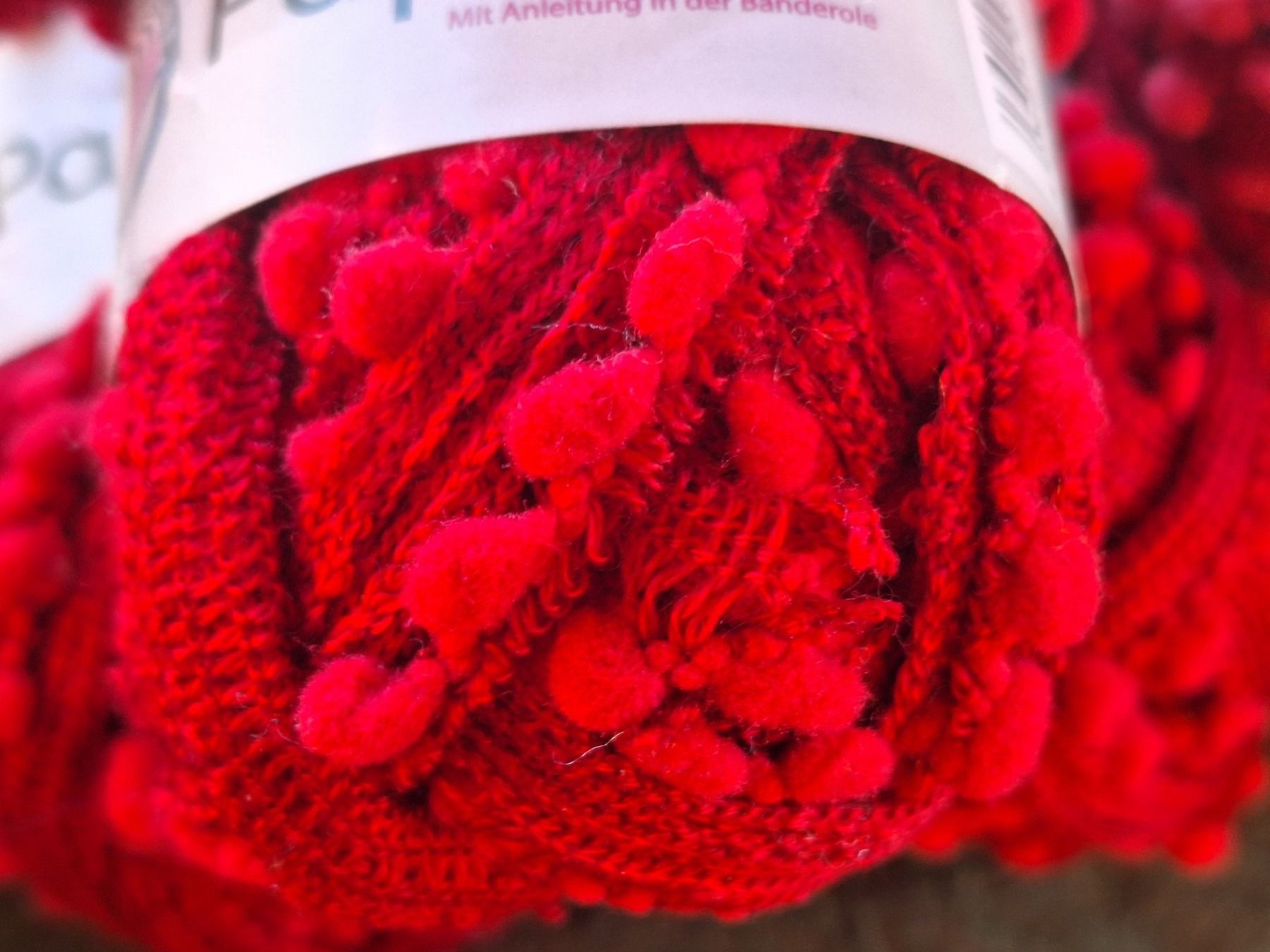 Lana: 300 GR STRICKWOLLE - PAPILLON- ROT – Nuovo (secondo la descrizione) da Huttwil venduto da Kunterbuntli 1