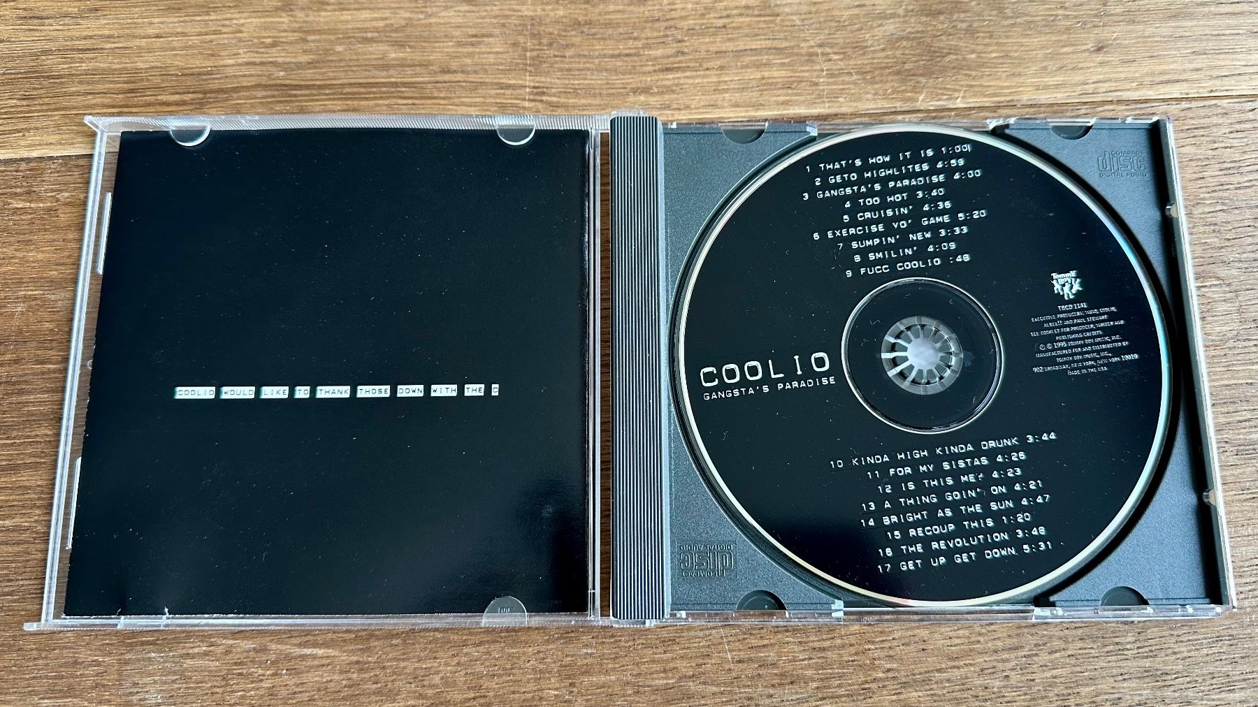 CD: Coolio - Gansta's Paradise - CD – Usato da Pontresina venduto da il-bain 2