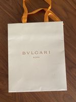 Originale Bulgari Papiertragetasche / Geschenktüte