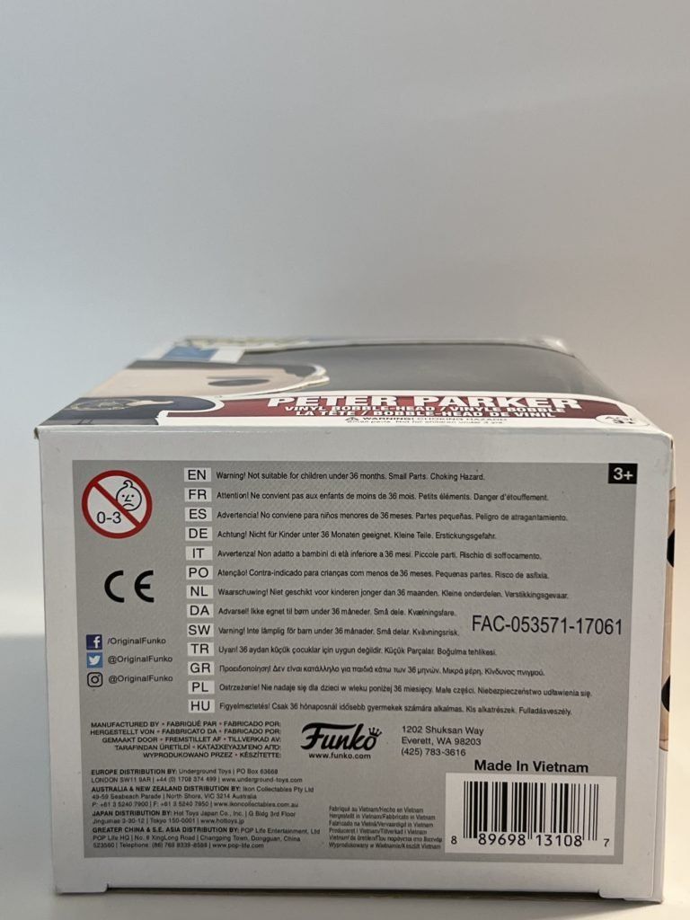 Funko Statuette: Funko POP! Spider-Man Homecoming Peter Parker – Nuovo e nell'imballaggio originale da Le Mouret venduto da perfectbijou 5