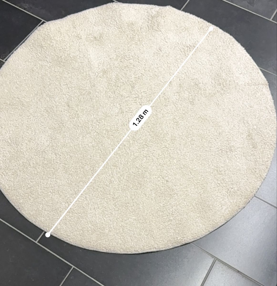 Ikea Tappeti: Schöner runder Teppich beige 130cm – Usato da Pfäffikon ZH venduto da michi_fluck 3