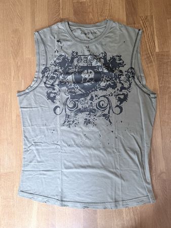 G.A.S.P. INC. Tanktop Gr. L Sommer Top Muskelshirt 