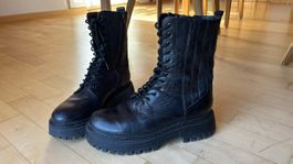Bottines motarde echtes Leder , taille 40