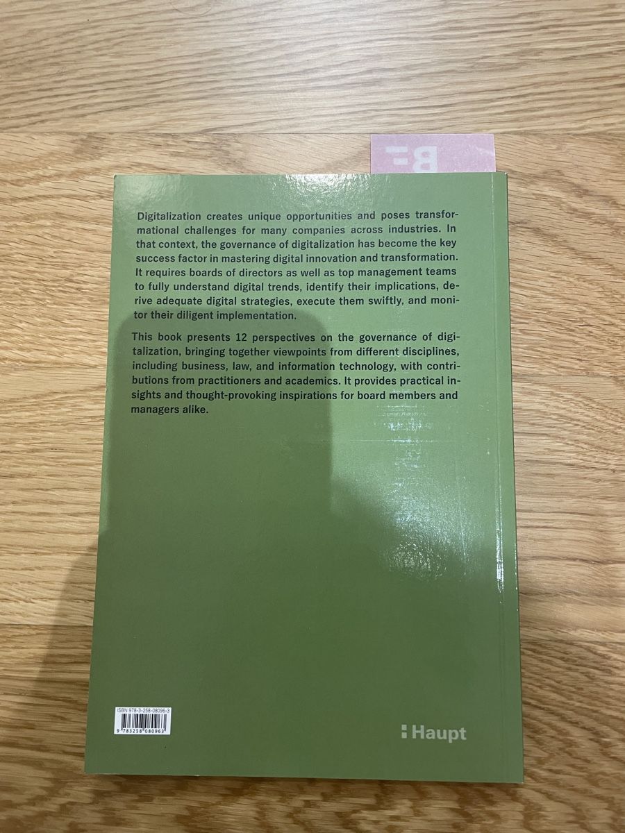 Bücher: Governance of digitalization  – Neu (gemäss Beschreibung) aus uster von 2017c 1