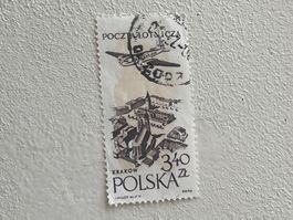 Polen Briefmarke