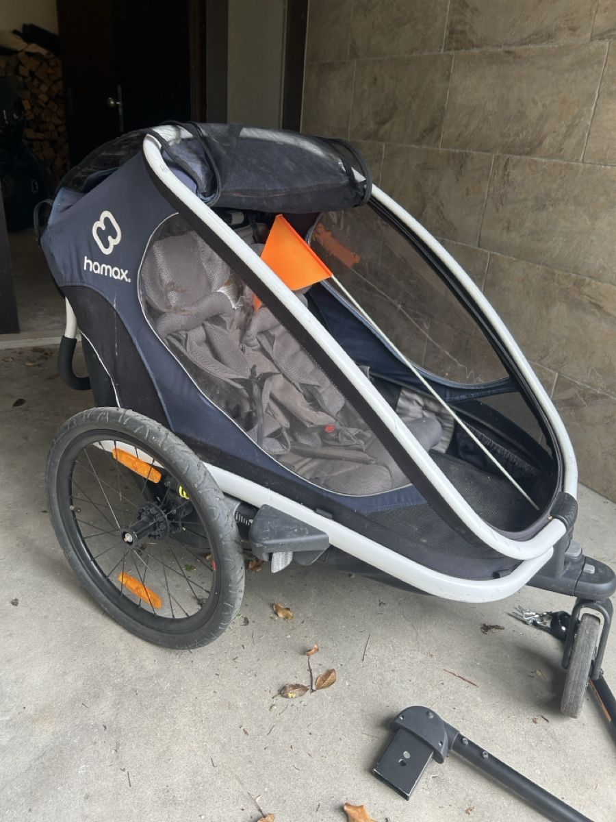 Hamax Rimorchi: Hamax bike trailer/ stroller – Usato da Uerikon venduto da elizabeth.da