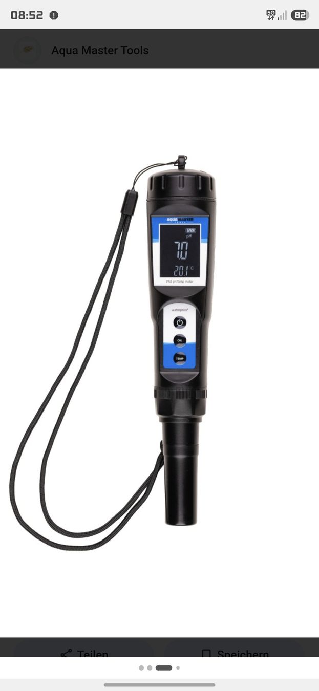 Messen: Aqua Master Tools P50 pH Temp meter – Neu (gemäss Beschreibung) aus Kefikon TG von Lin55