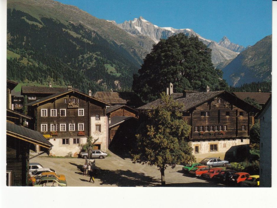 Cartoline postali: Ernen ca. 1980 – Usato da Bürglen TG venduto da StampGraf