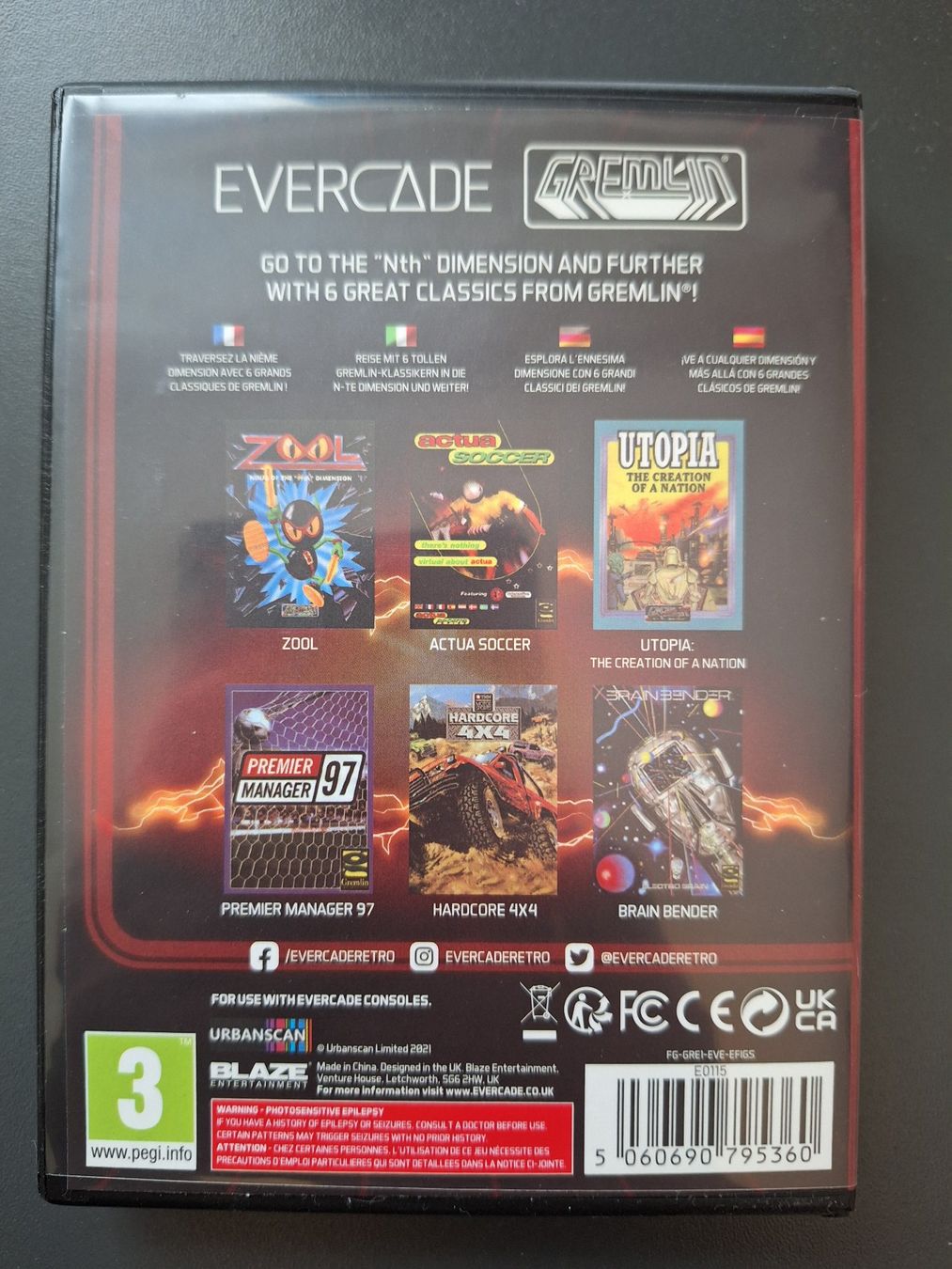 Evercade Giochi: Evercade Gremlin Collection 1 – Usato da Massagno venduto da Lseric 1