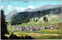 CELERINA ins Dorf (im Sommer) ca. 1910 (GR)
