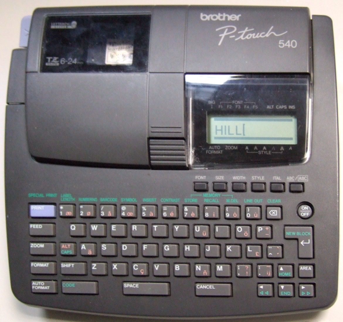 Brother Drucker: Brother P-Touch 540, Etiketten Drucker – Gebraucht aus Zürich von Gianni 1