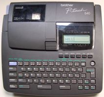 Brother P-Touch 540, TZ Bänder Etiketten Drucker