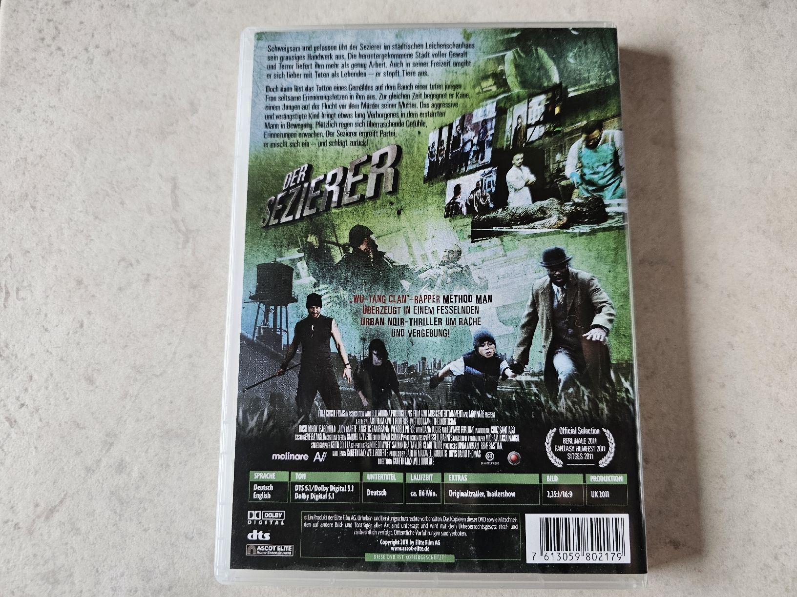 Tutti i DVDs: Der Sezierer   (Method Man) – Usato da Schneisingen venduto da backstore24 1
