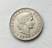 1898 20 Rappen unz *RAR*
