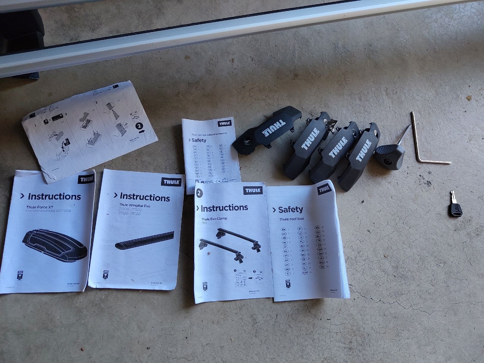Thule Box da tetto: Thule Dachbox Force XT und Dachträger Set gebraucht – Usato da Aarau venduto da sil_2rxk 2