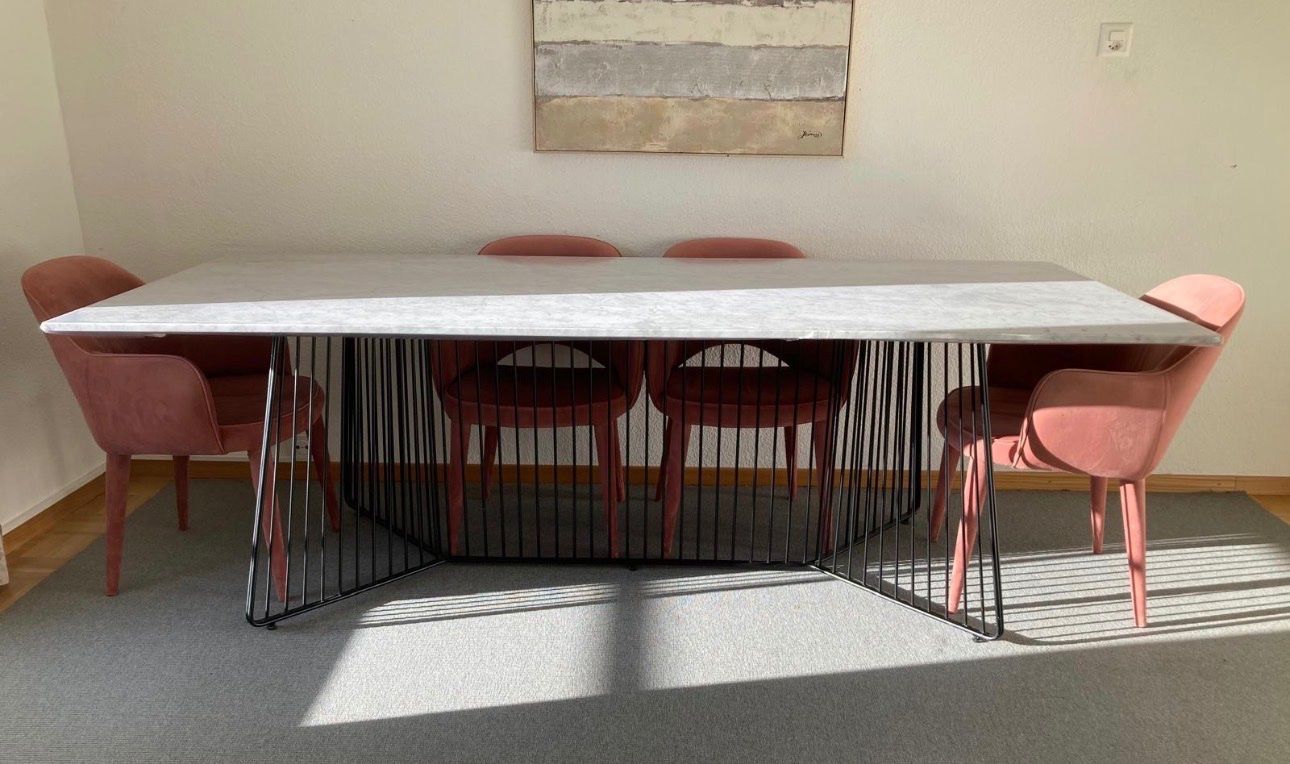 Tables: Marble dining table – D'occasion à Geneve par des_n87c