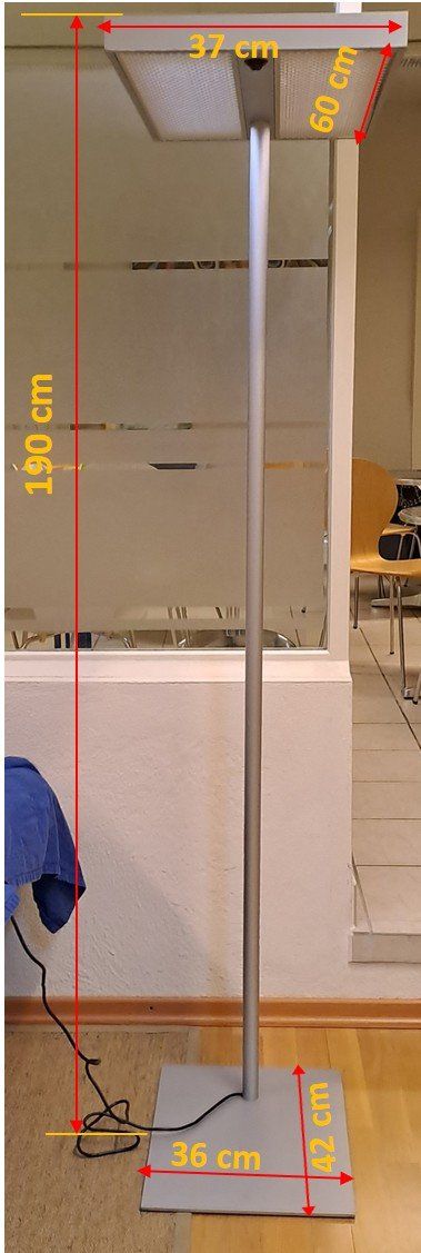 Regent Lampade: 5 Regent Bürostehleuchten Leve – Usato da Winterthur venduto da altrade 2
