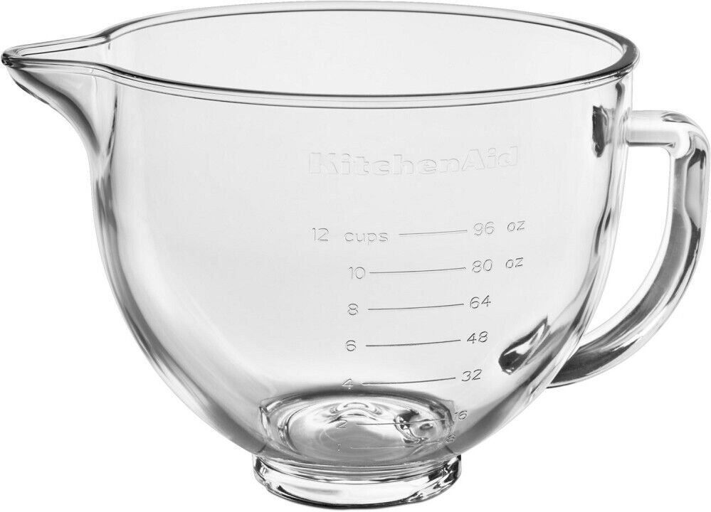 Elettrodomestici da cucina: KitchenAid 5KSM5GB Glasschüssel – Nuovo e nell'imballaggio originale da Bottighofen venduto da zaap 1