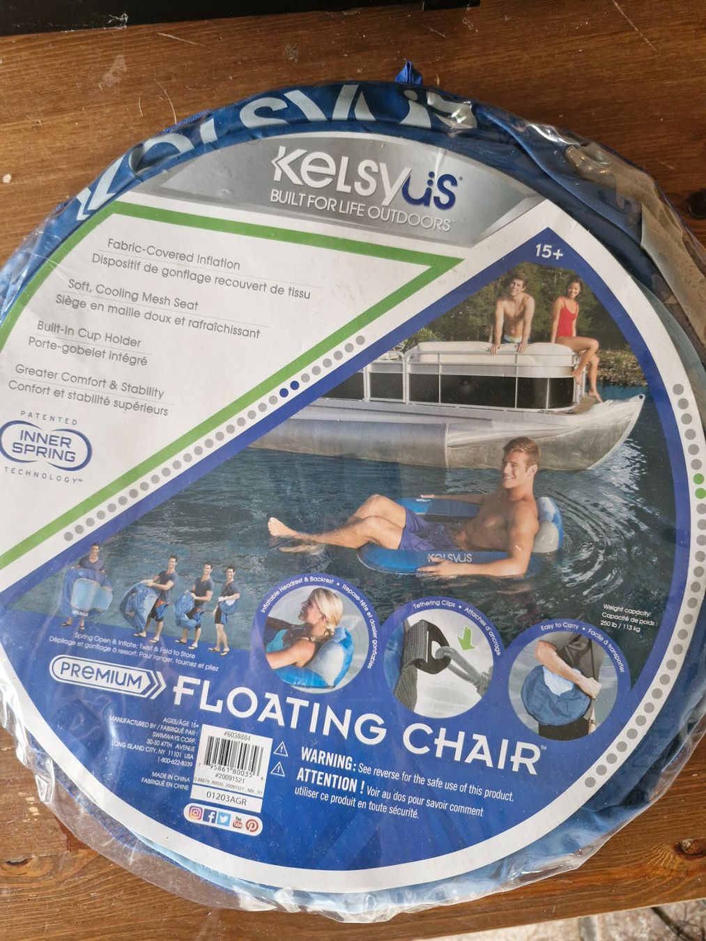 Schwimmbad: NEUER Kelsyus Premium Floating Chair – Neu und originalverpackt aus Gattikon von mro75