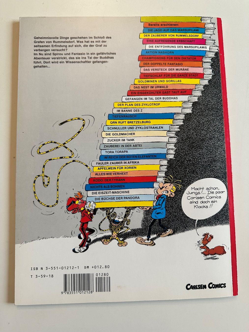 Comics: SPIROU UND FANTASIO BAND 12 – Gebraucht aus Münsingen von Ganjam 2
