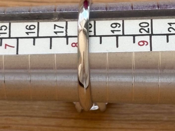 Ringe: 💚 Luxus Elegante Gr.18/8 Ring Solitär  Farbe Silber – Neu (gemäss Beschreibung) aus Biel-Bienne von Roserosse13 6