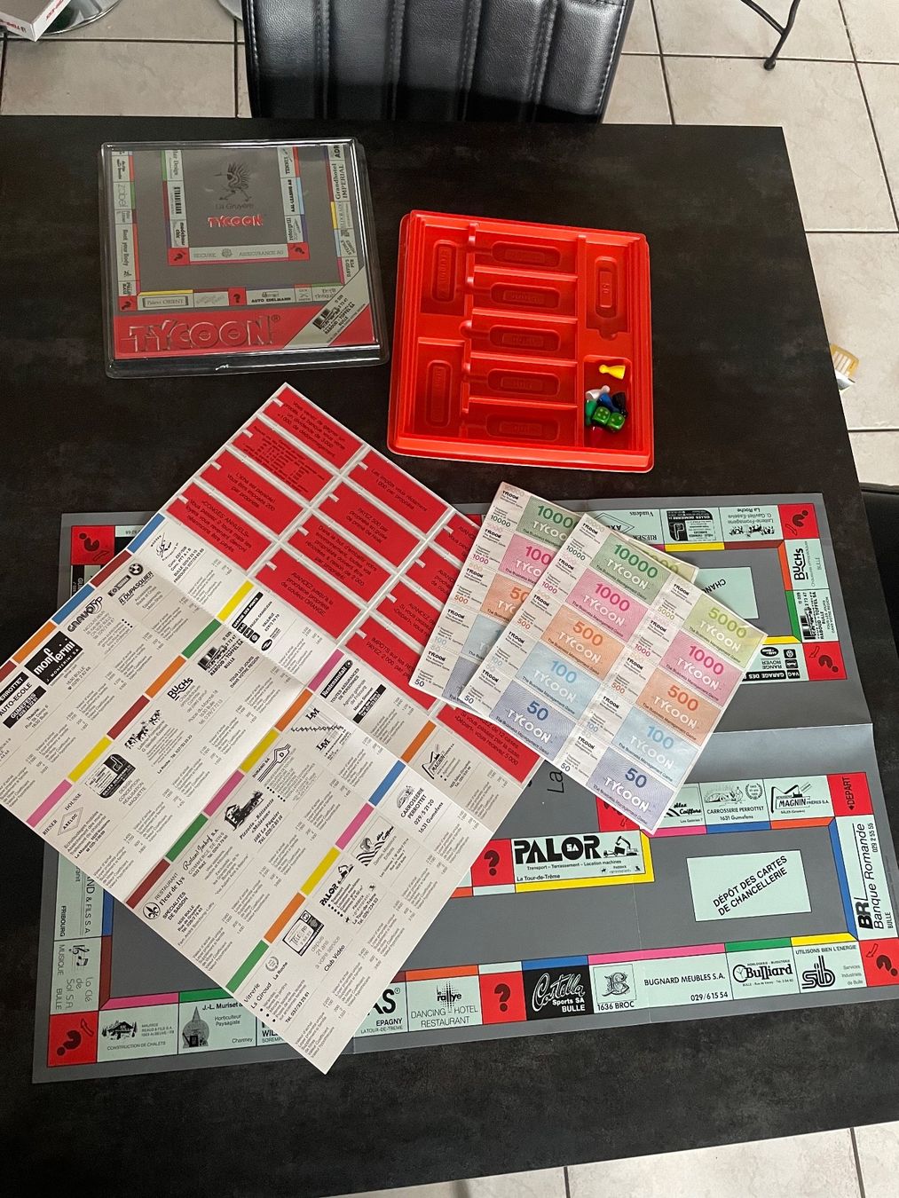 Giochi: Jeu Tycoon La Gruyère 1988 – Nuovo e nell'imballaggio originale da Vallamand venduto da Bricbracbroc82 2