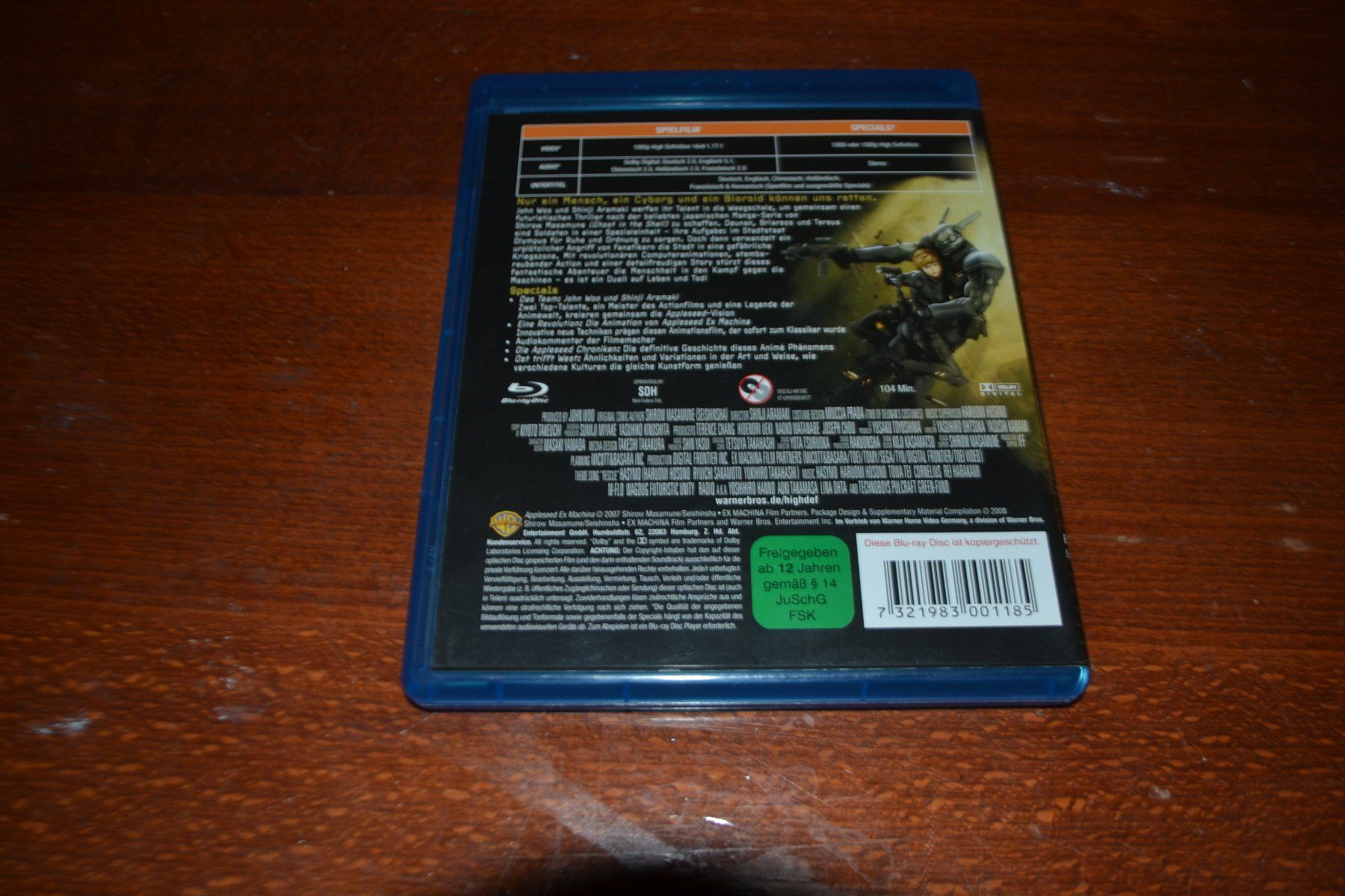 Tutti i DVDs: Appleseed Ex Machina – Usato da Laupen ZH venduto da chefdom 1