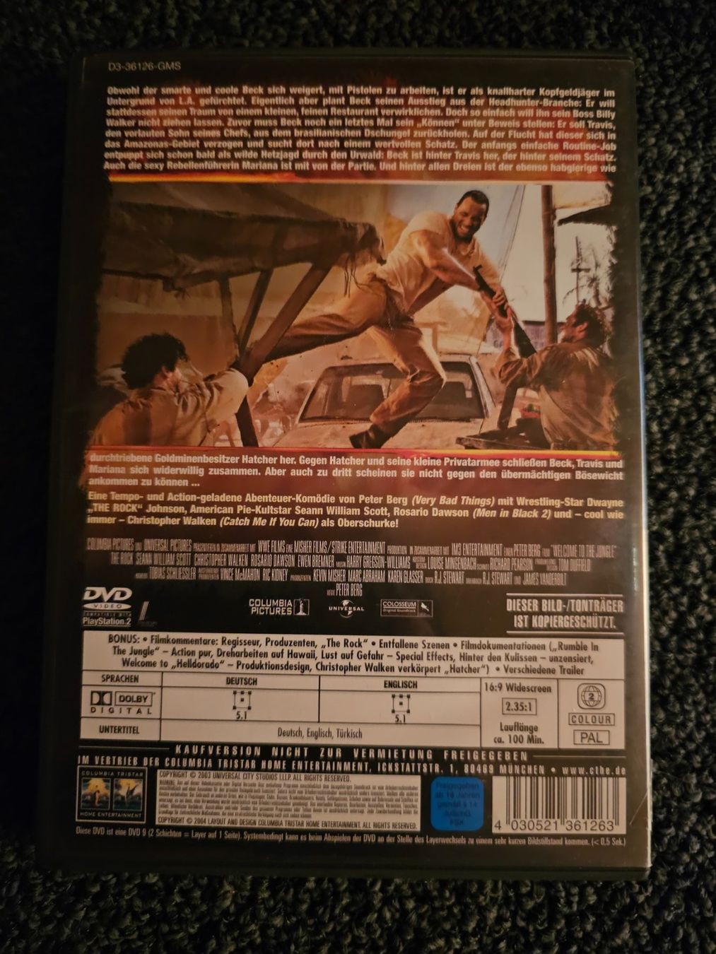 Tutti i DVDs: WELCOME JUNGLE(13847) – Usato da Ruswil venduto da M71 1