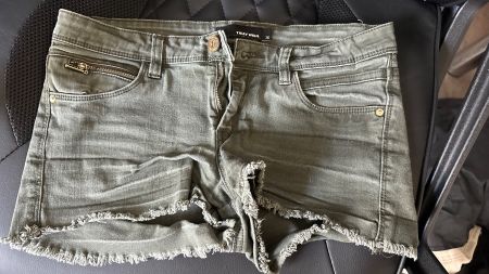 Coole Shorts Tally Weijl Gr. 36 Khaki Damen