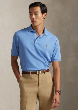 POLO RALPH LAUREN CUSTOM SLIM FIT SOFT COTTON - SKY BLUE