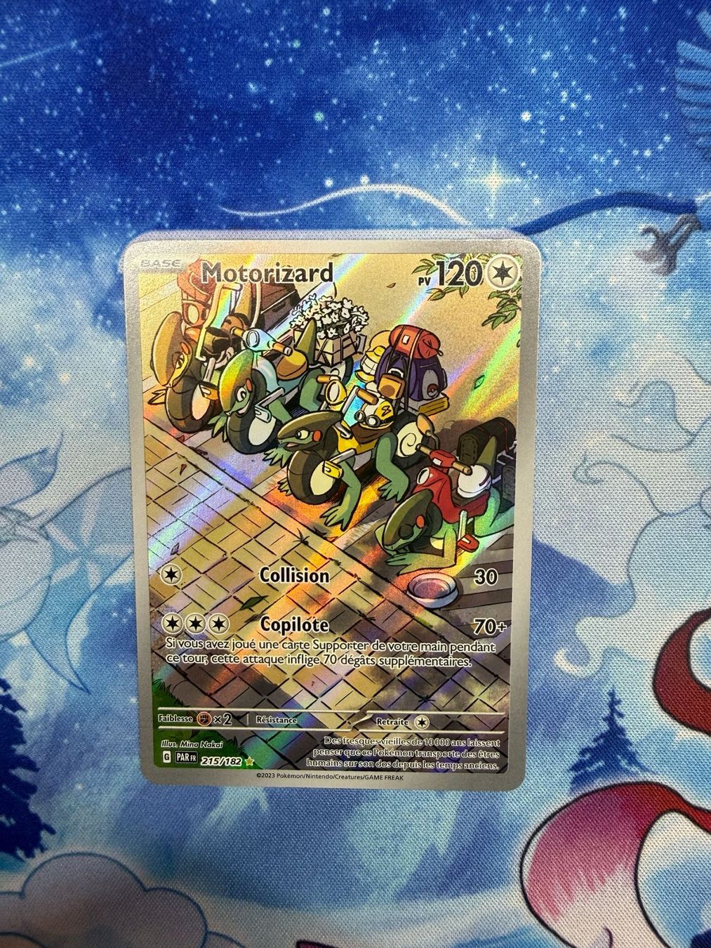 Pokémon Carte collezionabili: Motorizard AR - PAR 215 FR – Nuovo (secondo la descrizione) da Courgenay venduto da ScamBoxOff