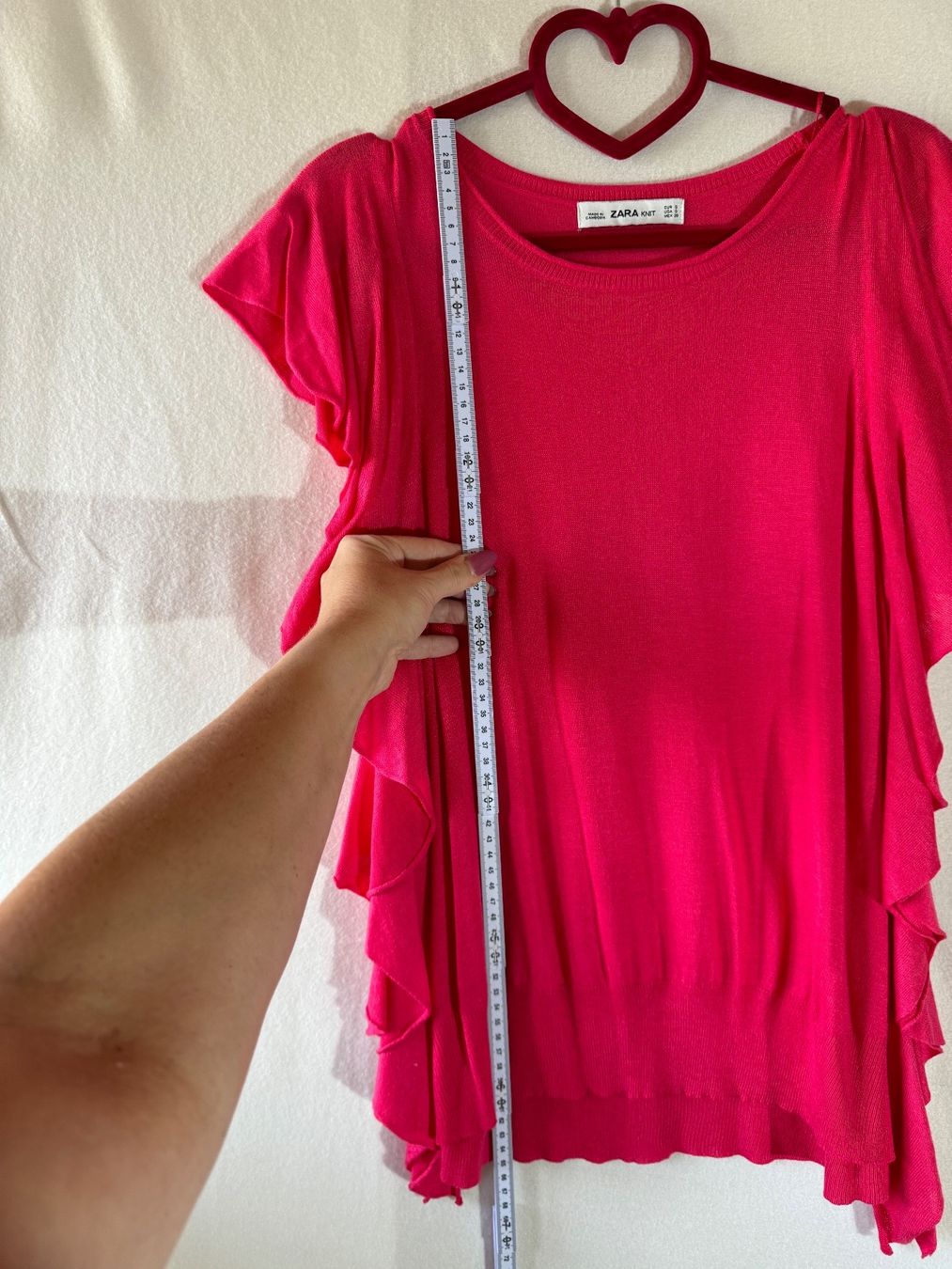 Zara Pullover & Sweatshirts: Romantischer Pullover, Pullunder von Zara Gr. S – Gebraucht aus Grosswangen von second_hand_dress 3