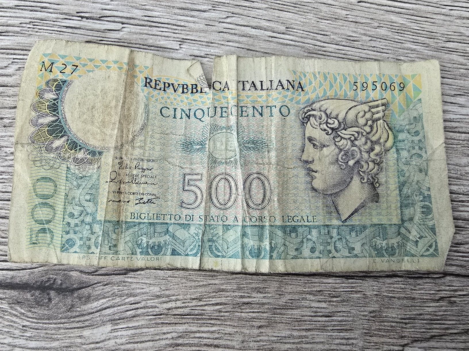 Banconote: 500 Lire Note Italien – Usato da Stansstad venduto da raser0rico