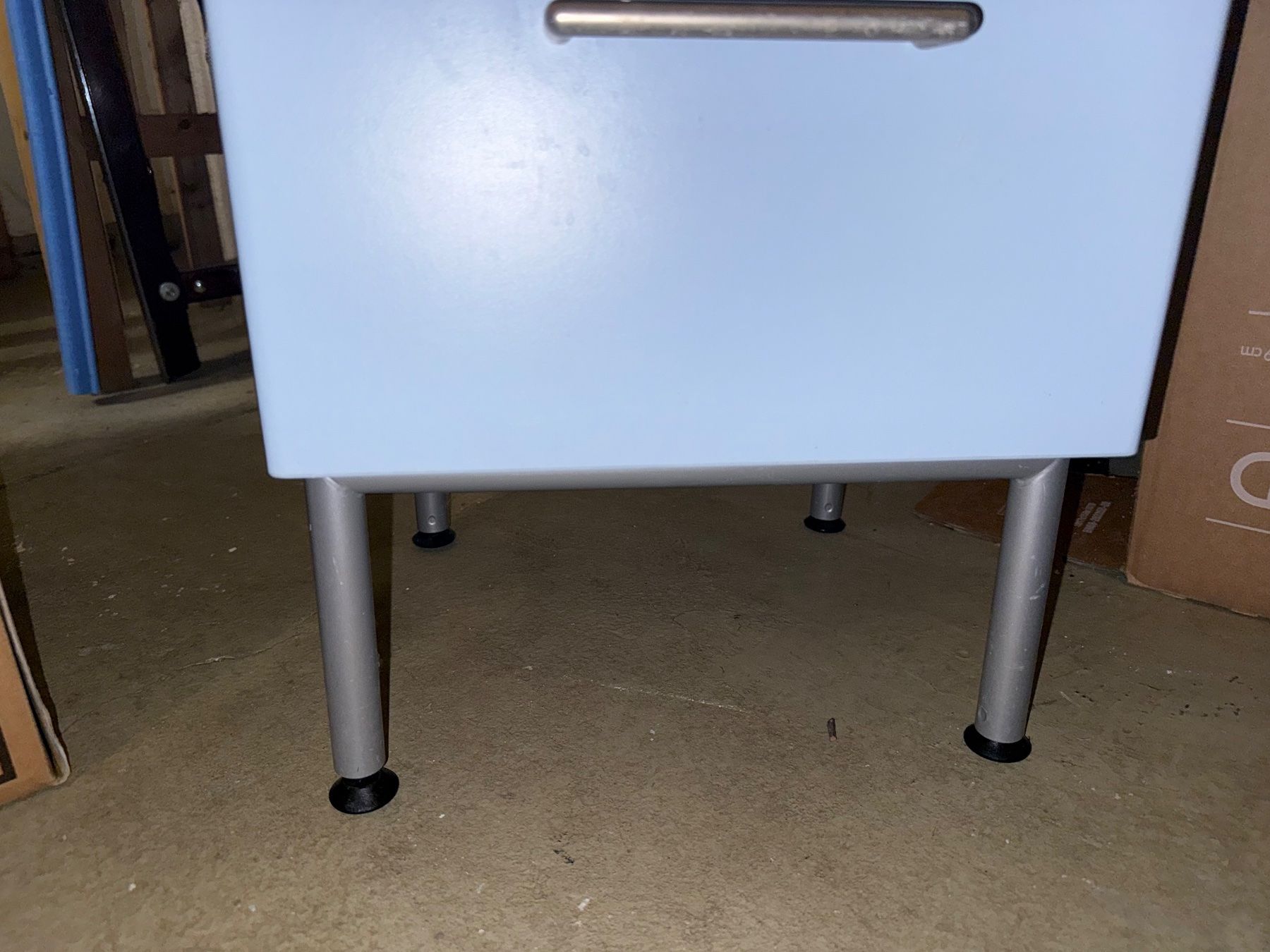 Armadi: Badschrank hellblau Glastür – Usato da Baden venduto da fab_yzl7 3