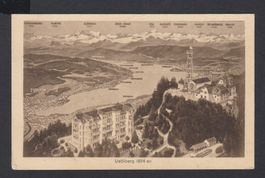 Uetliberg  Zürich   :   alte Ansichtskarte von 1921