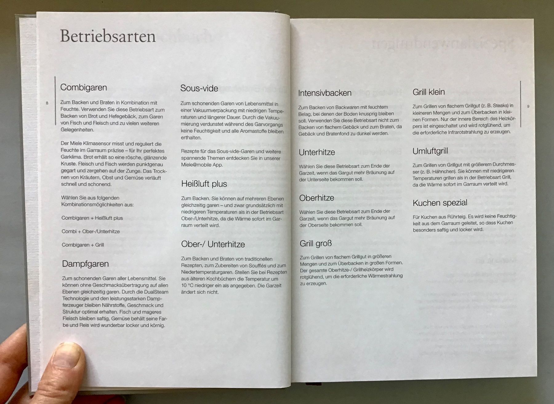 Libri: Miele Kochbuch: Backen, Braten, Dämpfen – Nuovo (secondo la descrizione) da Bubendorf venduto da Alpenheidi 4