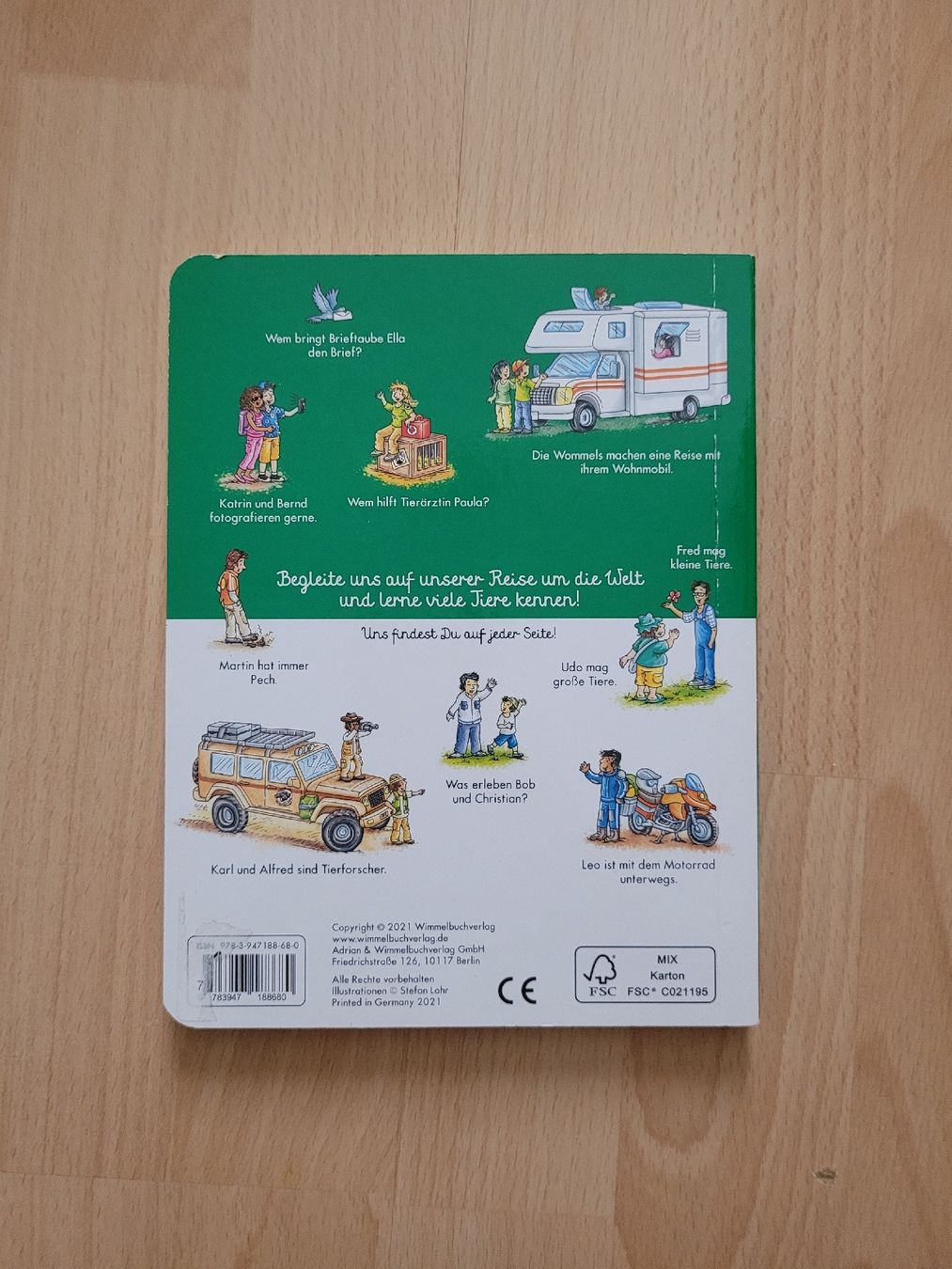 Libri: Tiere Wimmelbuch – Usato da Perlen venduto da Safari_23 1