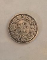 50 Rappen 1882 vorz. (SILBER)